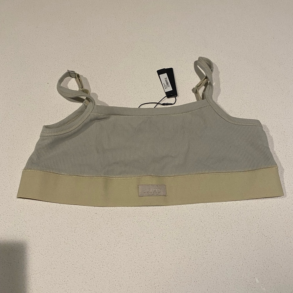 Skims Soft Lounge Bralette Green XL